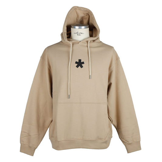 Beige Cotton Men Sweater