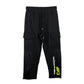 Black Cotton Men Pants