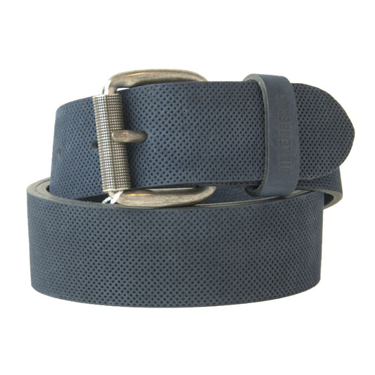 Blue Calfskin Men Belt