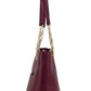 Jet Set Medium Mulberry Leather Front Zip Chain Tote Bag Handbag