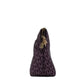 Jet Set Medium Bordeaux Signature PVC X Cross Dome Crossbody Bag
