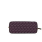 Jet Set Medium Bordeaux Signature PVC X Cross Dome Crossbody Bag