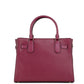 Hamilton Mulberry Grained Leather Satchel Crossbody Handbag Purse