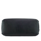 Manhattan Large Black Smooth Leather Studded Shoulder Tote Handbag