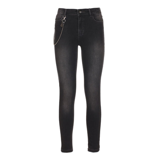 Black Cotton Women Pant