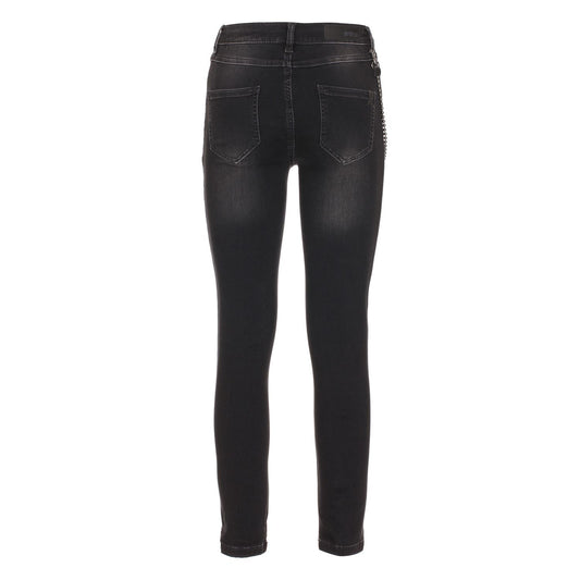 Black Cotton Women Pant
