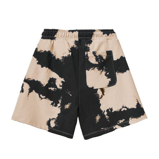 Beige Cotton Men Short