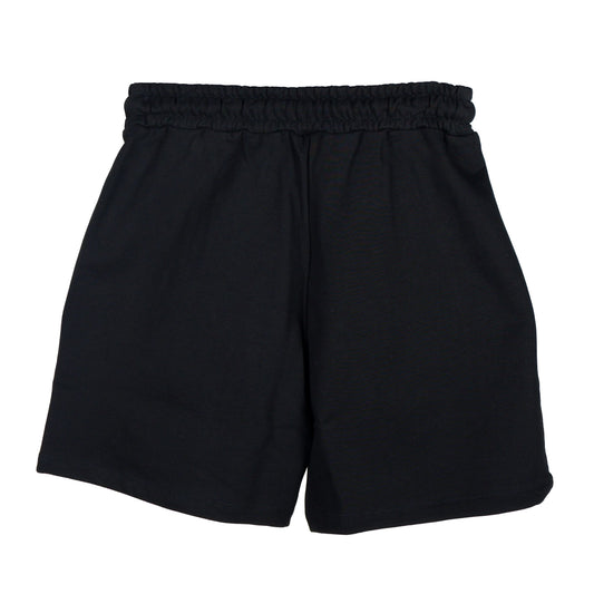 Black Cotton Men Short