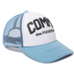 Light Blue Polyester Women Hat