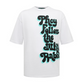 White Cotton Men T-Shirt