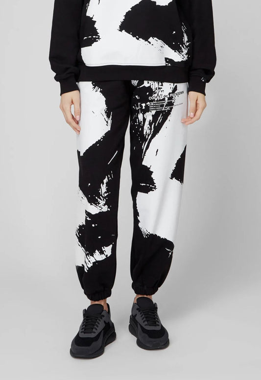 Black Cotton Women Sweatpant