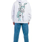 White Cotton Men Sweater