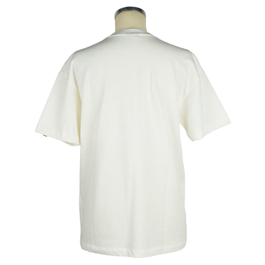 White Cotton Women T-Shirt