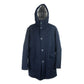 Blue Polyester Men Jacket