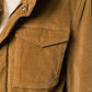 Brown Cotton Women Jacket