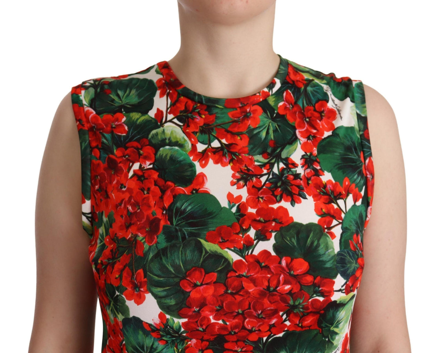 Elegant Floral Sheath Long Dress