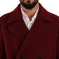 Stunning Double Breasted Wool Overcoat