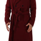 Stunning Double Breasted Wool Overcoat