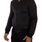 Elegant Black Bomber Jacket