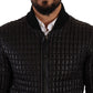 Elegant Black Bomber Jacket