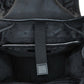 Cooper Large Black Signature PVC Faux Fur Sport Flap Backpack Bag