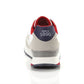 White Fabric Men Sneaker
