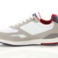 White Fabric Men Sneaker