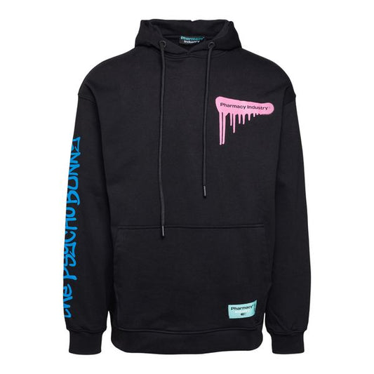 Black Cotton Men Sweater