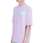 Purple Cotton Men T-Shirt