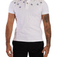 Sleek White Collared Polo T-Shirt