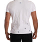 Sleek White Collared Polo T-Shirt