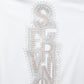 White Cotton Women Sweater with Hood