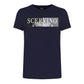 Blue Cotton Men T-Shirt