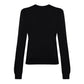 Black Cotton Women Sweater