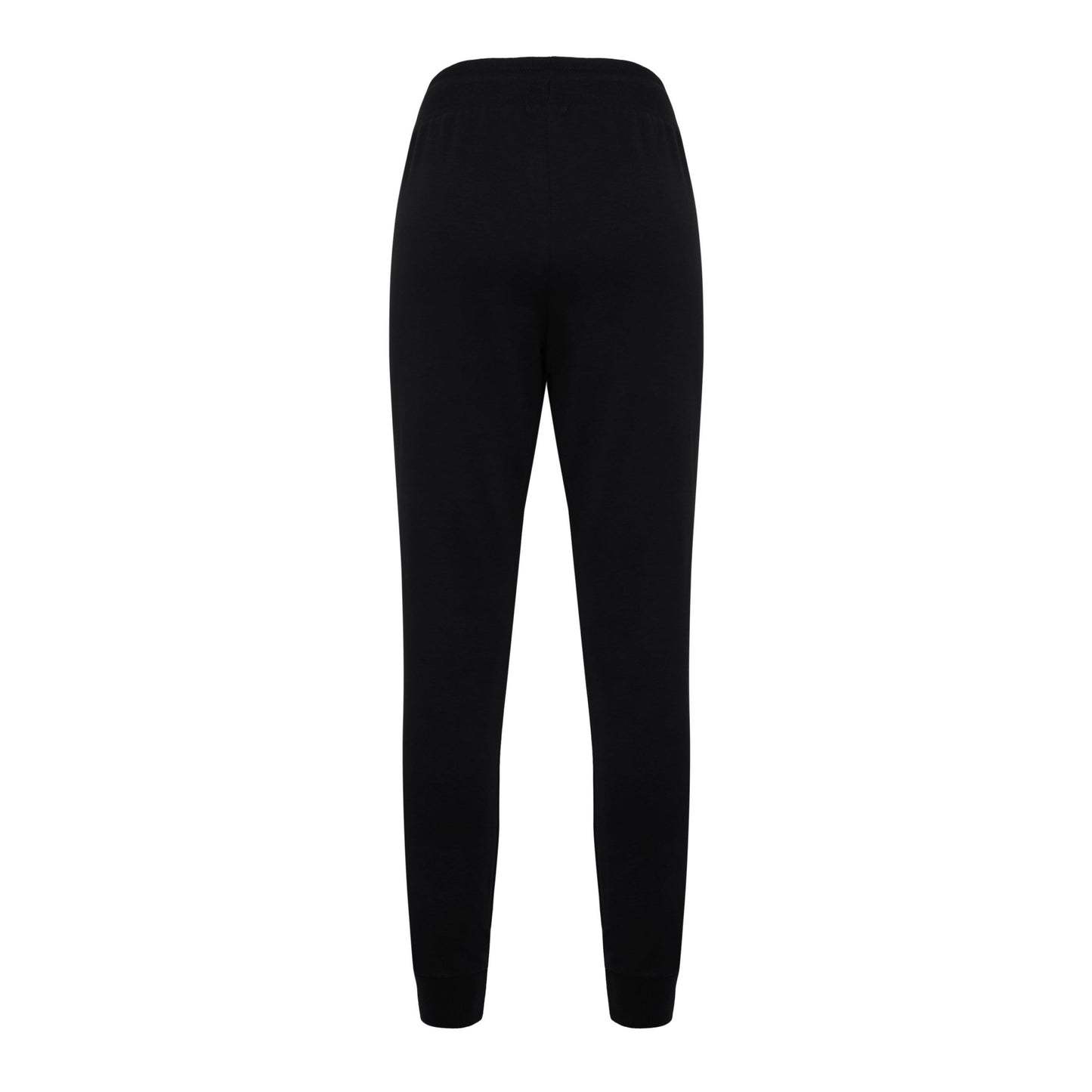Black Cotton Women's Pants