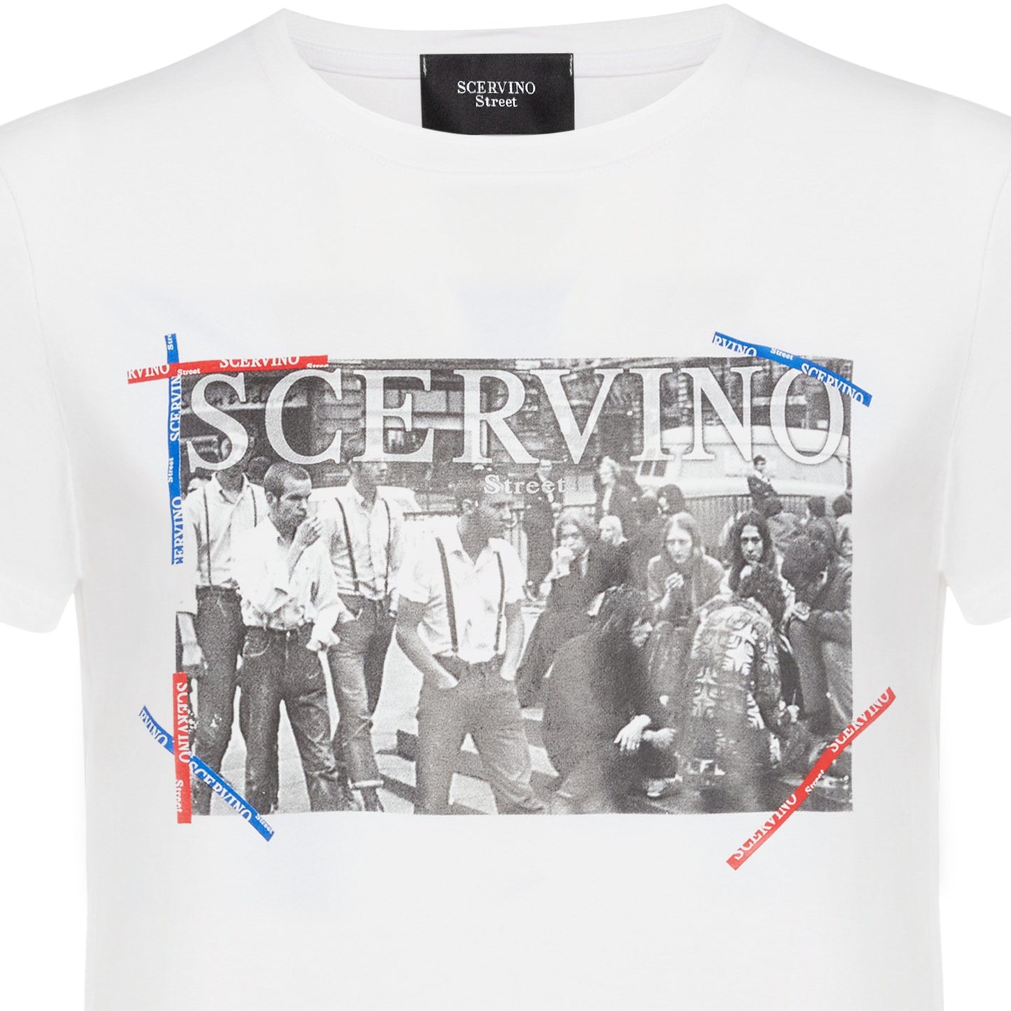 White Cotton Men T-Shirt