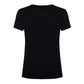 Glitter Logo Cotton Tee - Dark Elegance