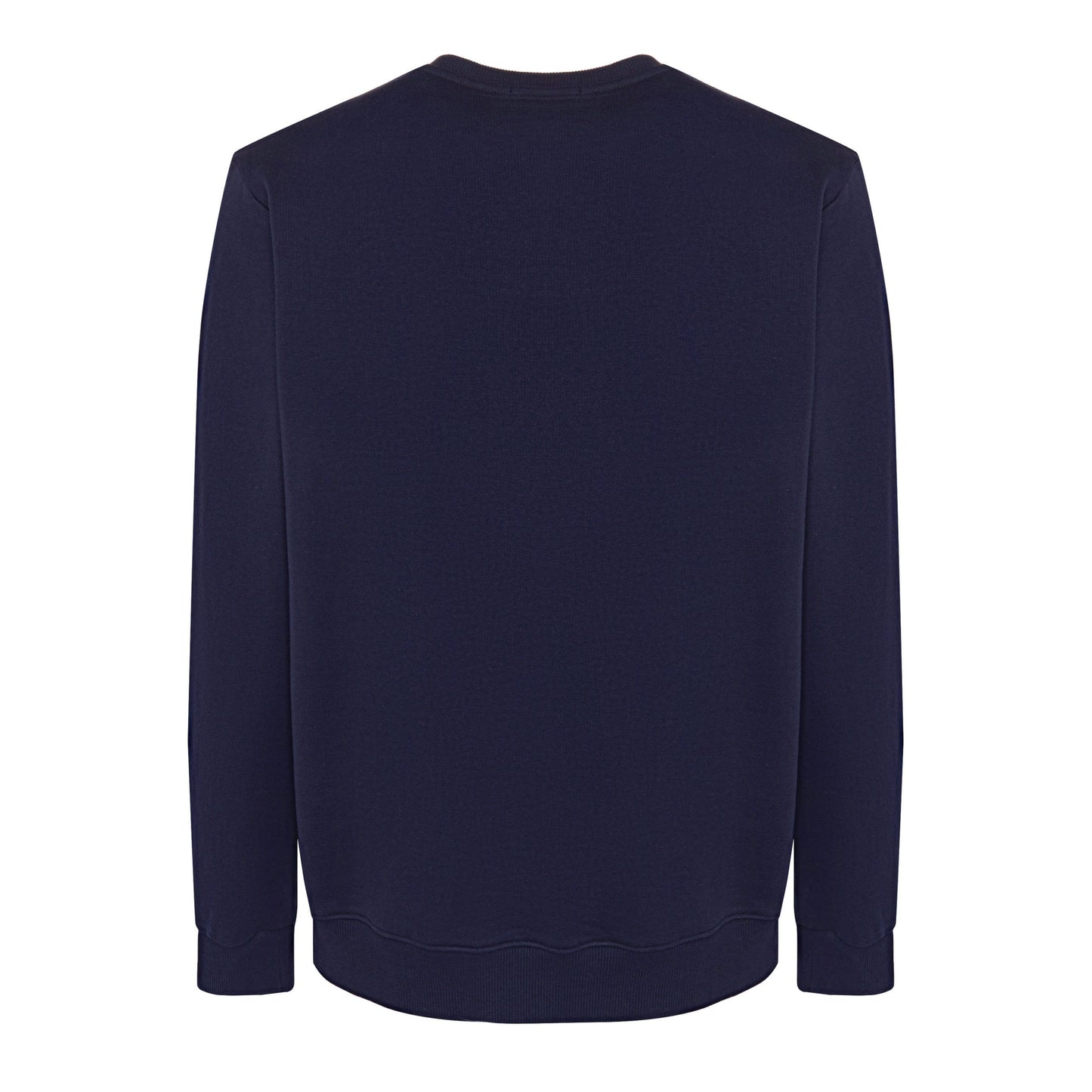 Blue Cotton Men Sweater