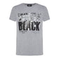Gray Cotton Men T-Shirt