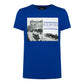 Elegant Blue Photographic Print T-Shirt
