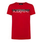 Red Cotton Men T-Shirt