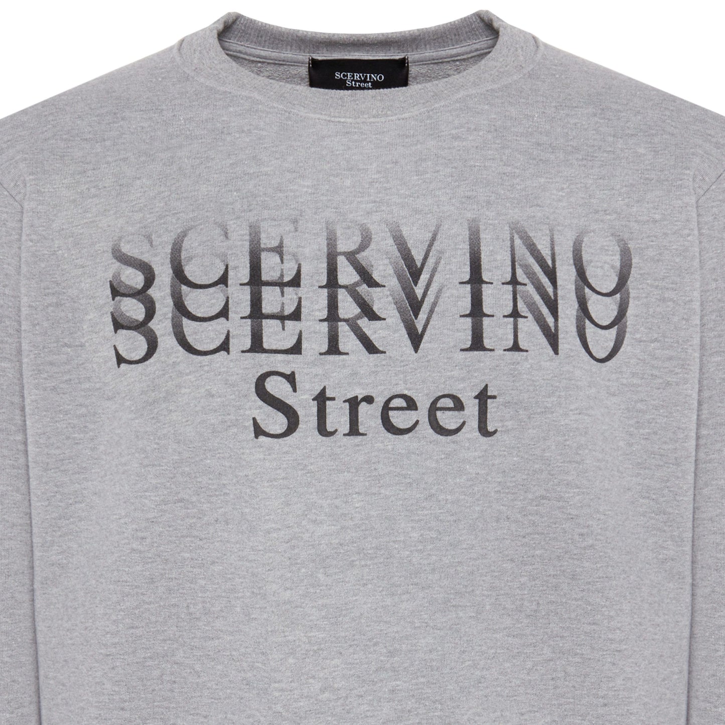 Gray Cotton Men Sweater