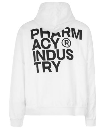 White Cotton Men Sweatshirt