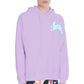 Purple Cotton Men Sweatshirt