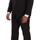 Sleek Grey Regular Fit Two-Piece Suit