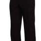 Elegant Black Two-Piece Suit with Deconstructed Blazer