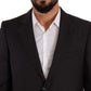 Elegant Dark Grey Two-Piece Suit