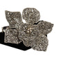 Elegant Crystal Diadem Headband - Chic Black