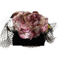 Elegant Floral Sequined Diadem Fascinator