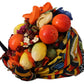 Multicolor Floral Silk Head Wrap